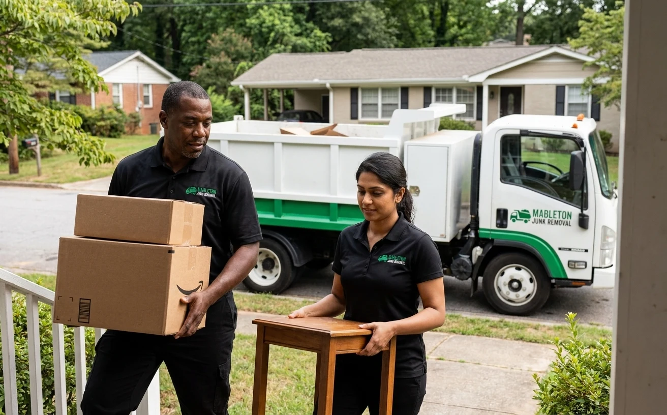 Estate cleanout completed at a Smyrna home